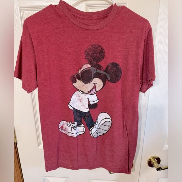 EUC Men's Disney Cool Mickey Mouse in Sunglasses T-Shirt - size S - Picture 1 of 1